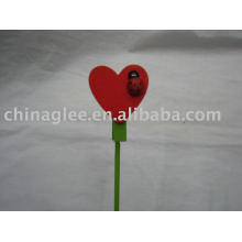 heart shaped name card clip